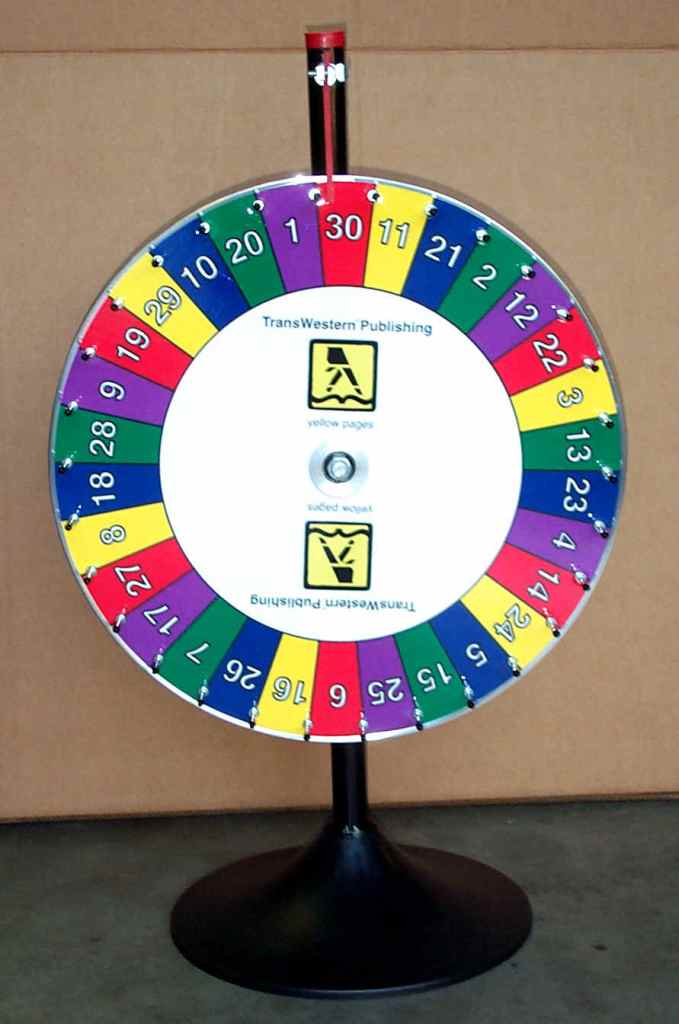 Prize Wheel for Church